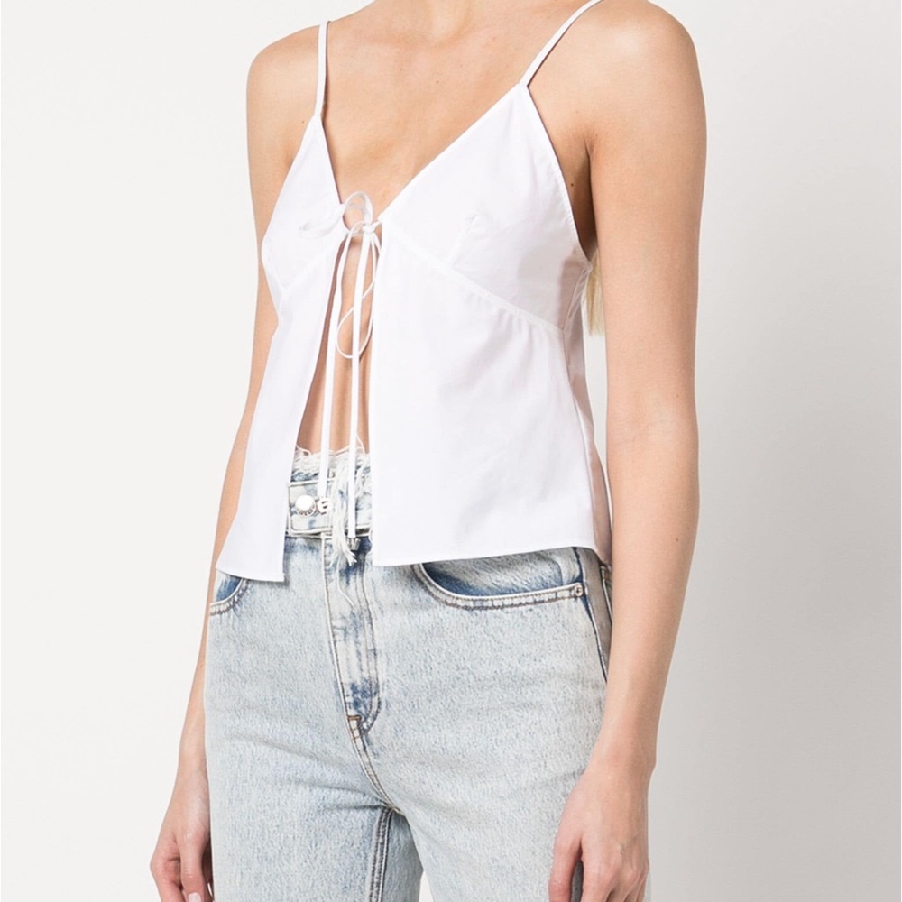 Alexander Wang butterfly bow-tie cami